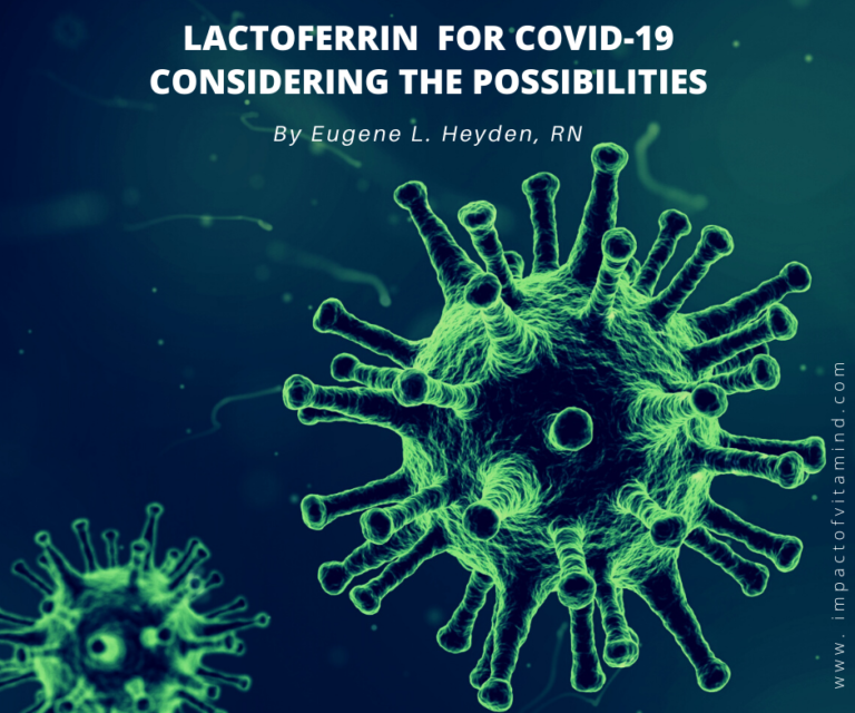 Lactoferrin for COVID-19
